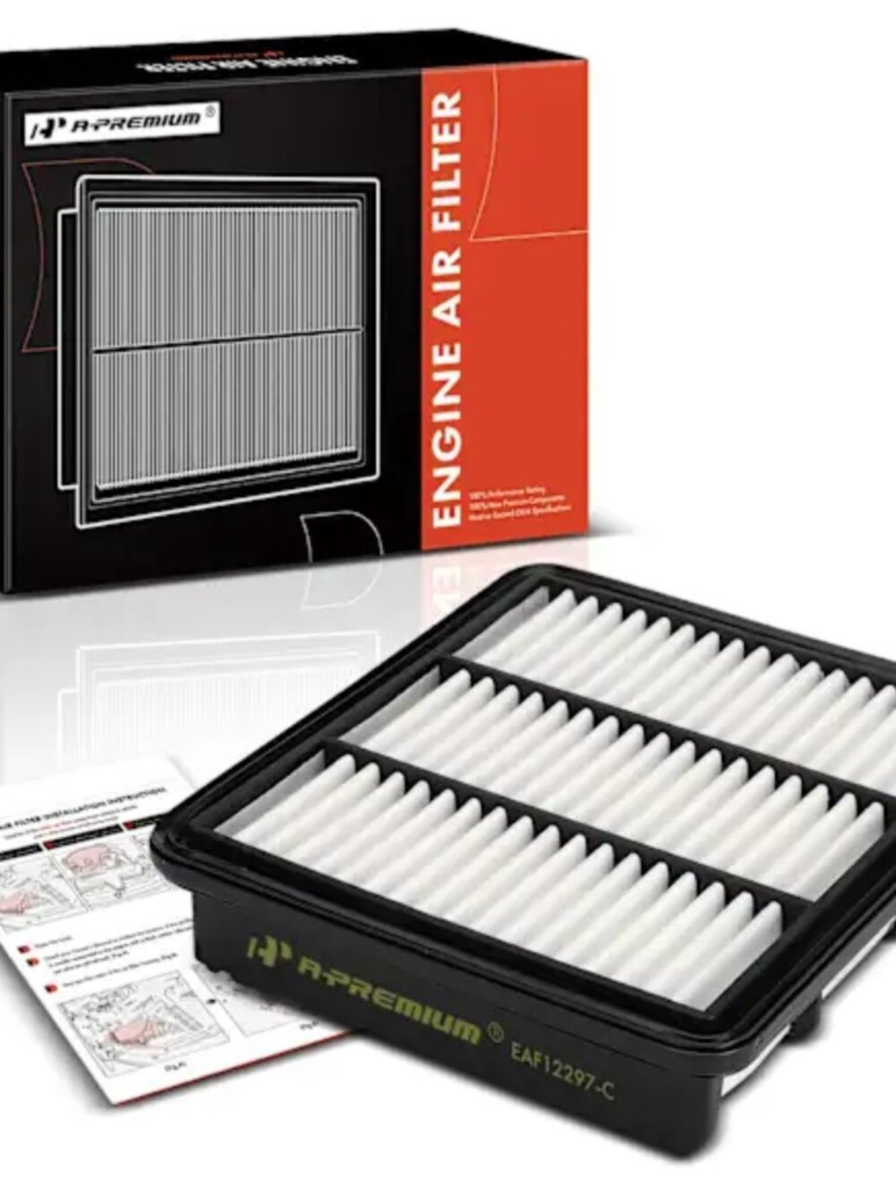 Engine air filter A-Premium® 2022 Honda Accord Sport - Air Filter, 2.0L 4Cyl, Fr